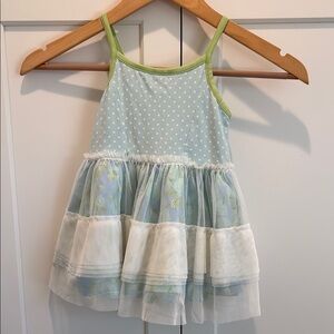 Matilda Jane Blue and Green Dress